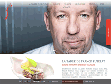 Tablet Screenshot of franck-putelat.com
